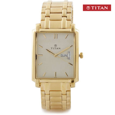 "Titan Gents Watch - 1506YM02 - Click here to View more details about this Product